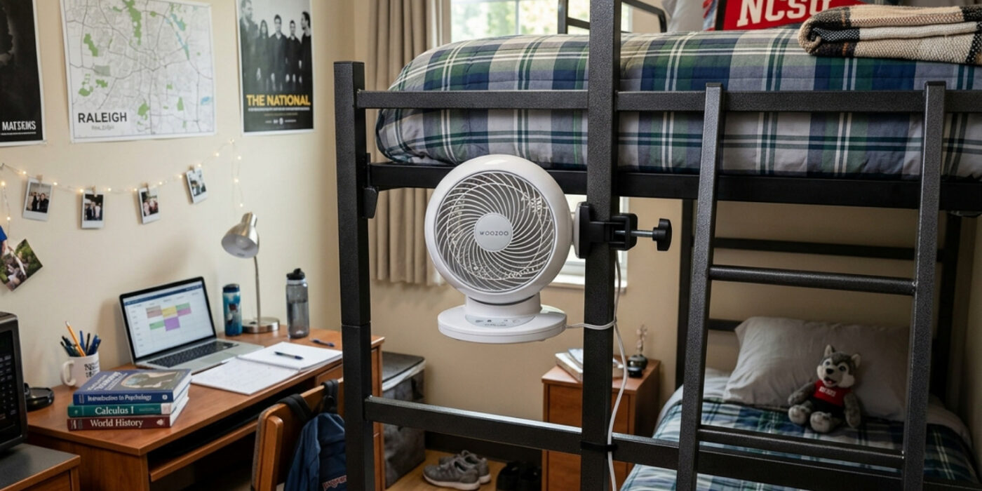 Best Woozoo Fan Holders for Dorm & Bunk Beds (2026)
