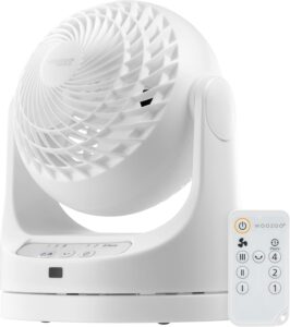 3-Speed Desk Fan with Remote