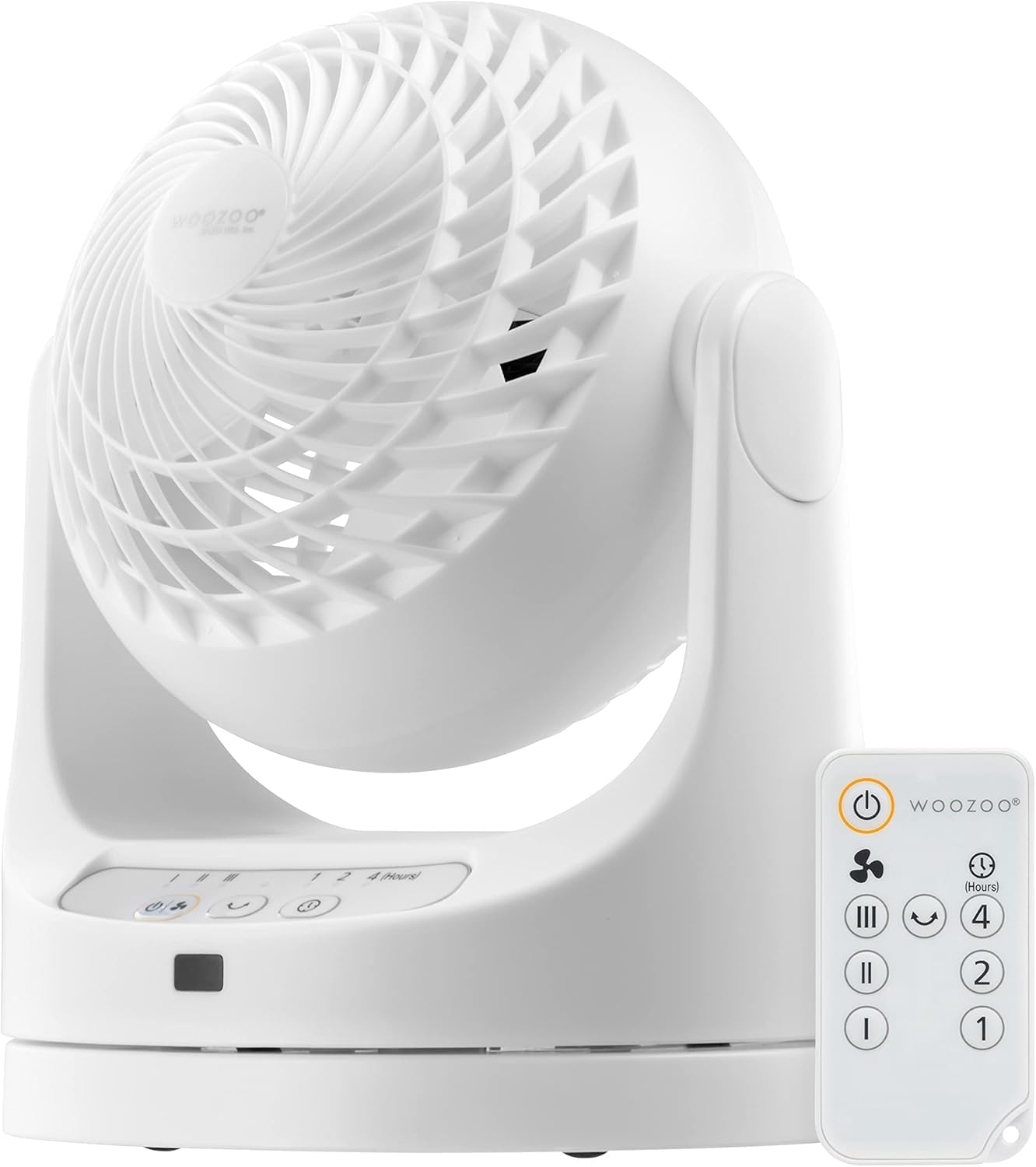 Woozoo 3-Speed Desk Fan with Remote