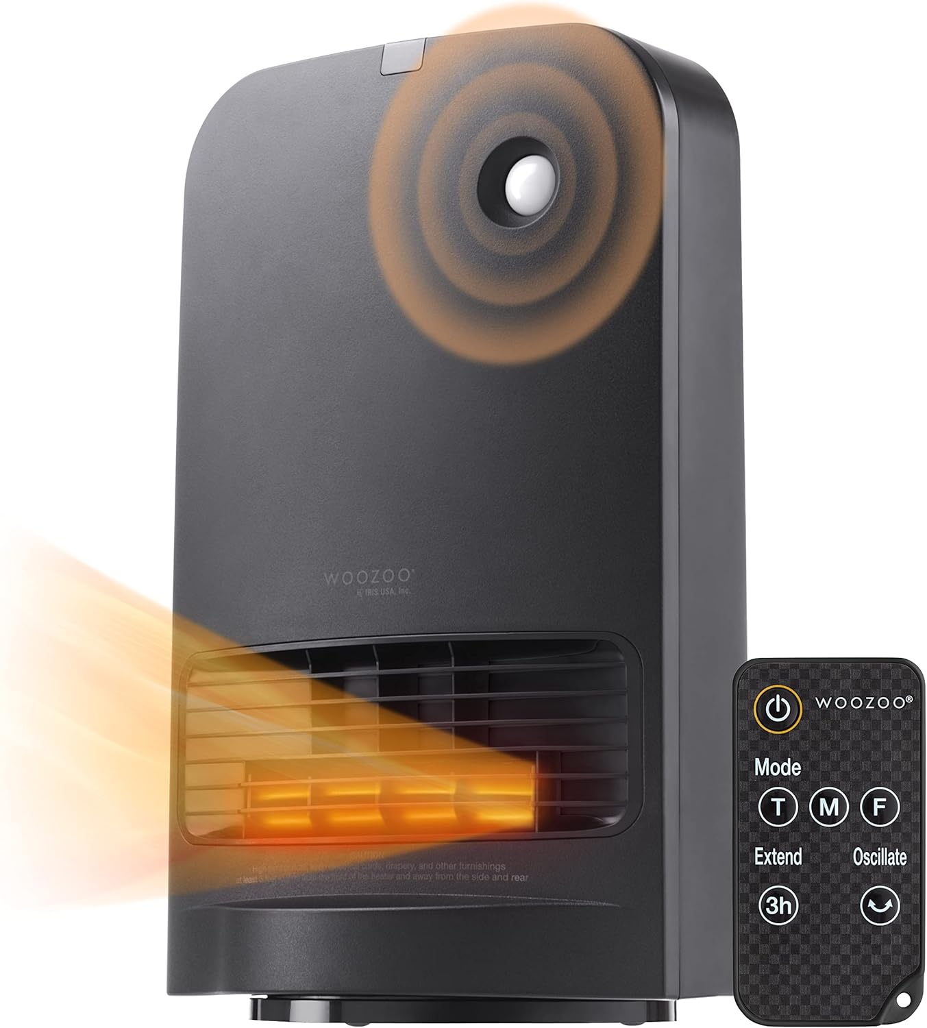 Woozoo Space Heater (1500W Portable Ceramic)