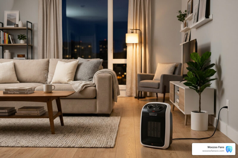 Woozoo Space Heater Review: 1500W Portable Ceramic Heater