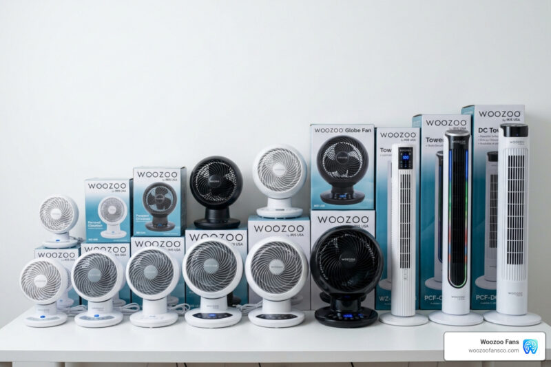 Woozoo Fan Energy Consumption All Models: Comparison Guide
