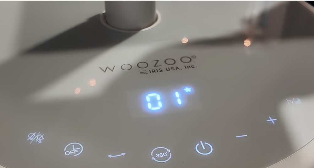 Woozoo padestal fan controls